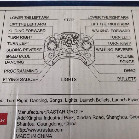 New Rastar RS-Robot Animated Spaceman Cyborg Kingbot Remote Controlled 11 Func - Picture 5 of 10